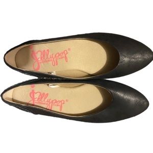 Jellypop Memory Foam Flats - Black Sz 5.5